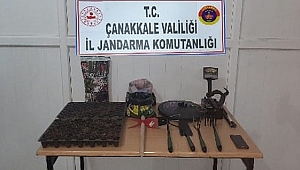 BAYRAMİÇ'TE KENEVİR OPERASYONU!