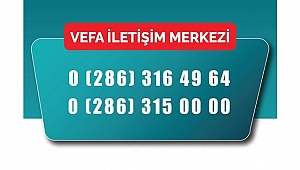 BİGA'DA 'VEFA İLETİŞİM MERKEZİ' DEVREDE