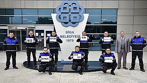 BİGA İTFAİYESİ VE ZABITASI'NDAN 'EVDE KAL' MESAJI