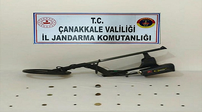 EMEKLİ POLİS DEFİNE ARARKEN YAKALANDI!