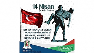 BAŞKAN ÖZ'DEN ŞEHİTLER HAFTASI MESAJI