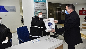 BİGA BELEDİYESİ'NDEN KAMU PERSONELİNE HİJYEN PAKETİ