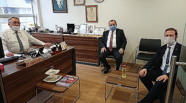 BİGA TSO BAŞKANI ŞADAN DOĞAN'DAN BANKA ZİYARETLERİ