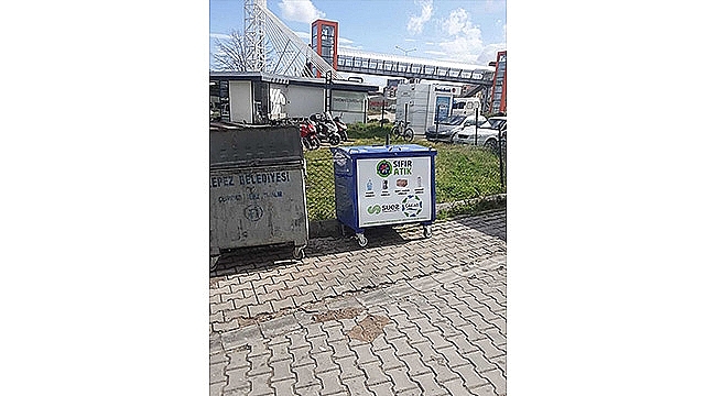 KENT GENELİNE YENİ AMBALAJ KONTEYNERLERİ YERLEŞTİRİLDİ