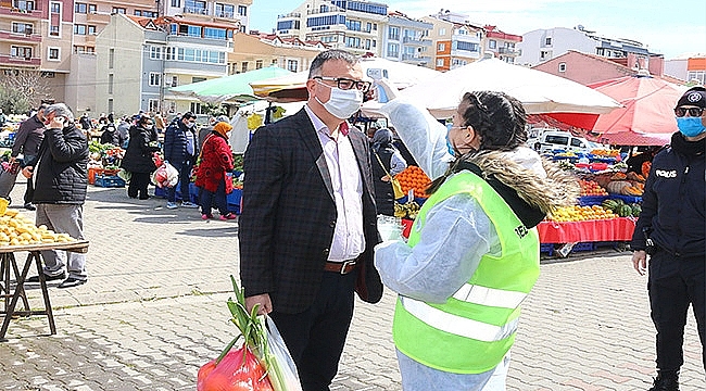 KEPEZ BELEDİYESİ DEZENFEKSİYON TÜNELİ KURDU