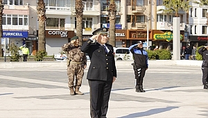 SOSYAL MESAFELİ ÇELENK TÖRENİ