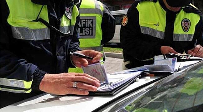 SÜRÜCÜLERE CEZA YAĞDI!