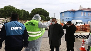 TEBİRLERİ YERİNDE İNCELEDİ