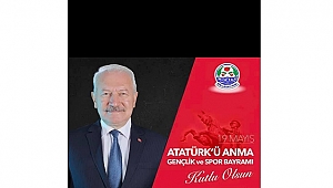 BAŞKAN YILMAZ'IN 19 MAYIS KUTLAMA MESAJI