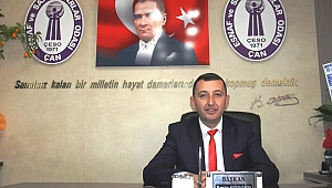 ÇAN ESNAF VE SANATKÂRLAR ODASI BAŞKANI EMİN GÖRGÜN'ÜN RAMAZAN BAYRAMI KUTLAMA MESAJI