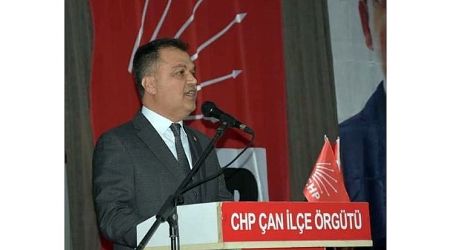 CHP ÇAN İLÇE BAŞKANI HARUN ARSLAN'IN RAMAZAN BAYRAMI KUTLAMA MESAJI