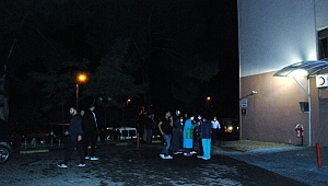 DEVLET HASTANESİNDE YANGIN ÇIKTI!