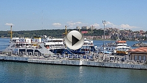 İŞÇİLERİ DÜDÜK ÇALARAK SELAMLADILAR