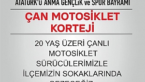 MOTOSİKLETLİ KORTEJ YÜRÜYÜŞÜNE HAZIR MISINIZ?