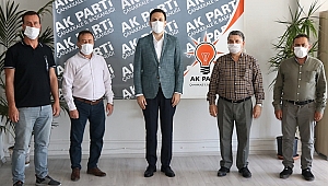 AK PARTİ İL BAŞKANI NAİM MAKAS'A NEZAKET ZİYARETİ
