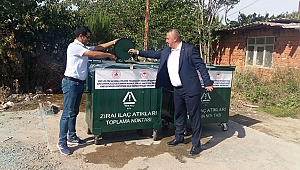 ATIK KONTEYNIRLARI TEMİN EDİLDİ