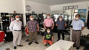 BAŞKAN ARSLAN ESNAFIN SORUNLARINI DİNLEDİ