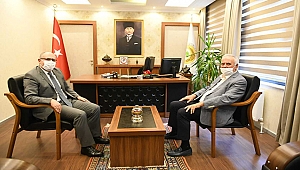 BAŞKAN GÖKHAN'DAN ORMAN BÖLGE MÜDÜRÜ DEMİR'E ZİYARET