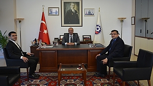 ÇAN BELEDİYE BAŞKANI BÜLENT ÖZ'DEN ZİYARET