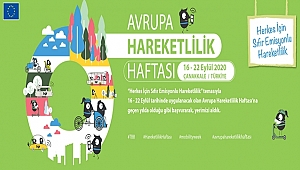 ÇANAKKALE BELEDİYESİ, AVRUPA HAREKETLİLİK HAFTASI ETKİNLİKLERİNDE BU SENE DE YER ALACAK