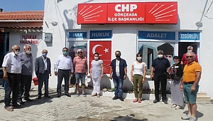 CHP İL BAŞKANLIĞI ADAYA ZİYARETE GİTTİ