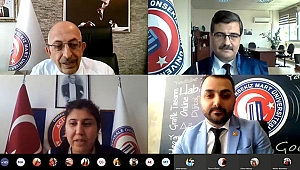 ÇOMÜ SAĞLIK BİLİMLERİ FAKÜLTESİ'NİN MEZUNİYET TÖRENİ ONLİNE YAPILDI