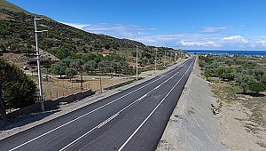 "GELİBOLU YOL PROJESİNİN ÖNEMLİ BİR KISMI TAMAMLANDI"
