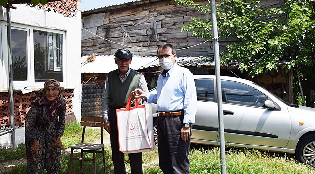 KAYMAKAM GÜRDAL, ŞEHİT BABALARINI UNUTMADI