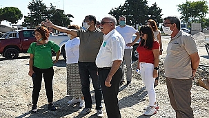 BAŞKAN GÖKHAN TEKNİK İNCELEME GEZİLERİNE DEVAM EDİYOR