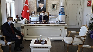BAŞKAN ÖZ'DEN VALİ AKTAŞ'A ZİYARET