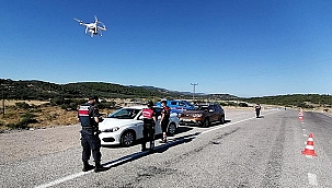 DRONE'LU TRAFİK DENETİMLERİNDE CEZA YAĞDI!