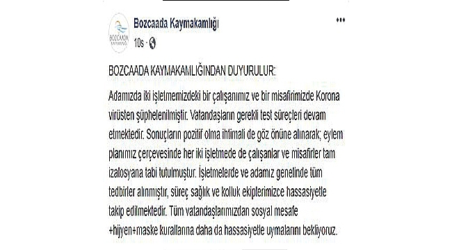 İKİ İŞLETME ÇALIŞAN VE MİSAFİRLERİYLE BİRLİKTE KARANTİNADA!