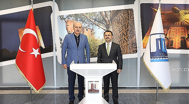 NUMAN KURTULMUŞ ÇANAKKALE'DE