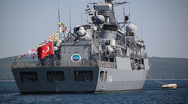 TCG SALİHREİS ÇANAKKALE'DE