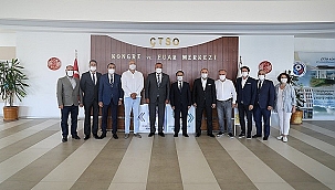 VALİ AKTAŞ'DAN ÇTSO YÖNETİM KURULUNA İADE-İ ZİYARET