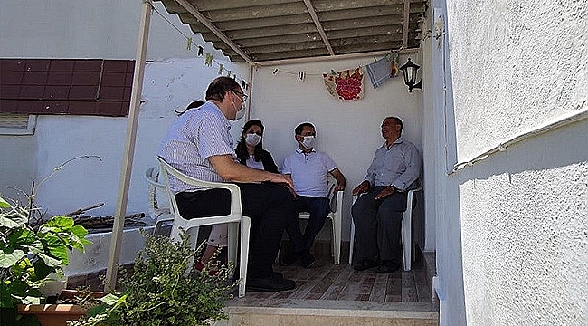 VALİ AKTAŞ, KIBRIS GAZİSİ HÜSEYİN KIRICI'YI ZİYARET ETTİ