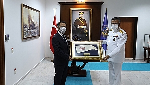 VALİ AKTAŞ'TAN, BOĞAZ VE GARNİZON KOMUTANLIĞINA ZİYARET
