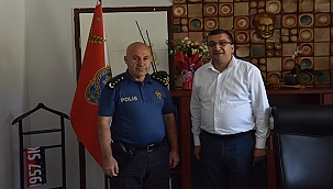 BAŞKAN ÖZ'DEN EMNİYET'E ZİYARET