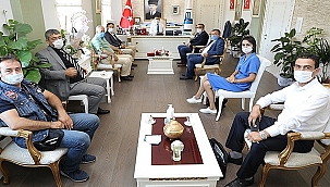 BİGA KENT KONSEYİ'NDEN VALİ AKTAŞ'A ZİYARET