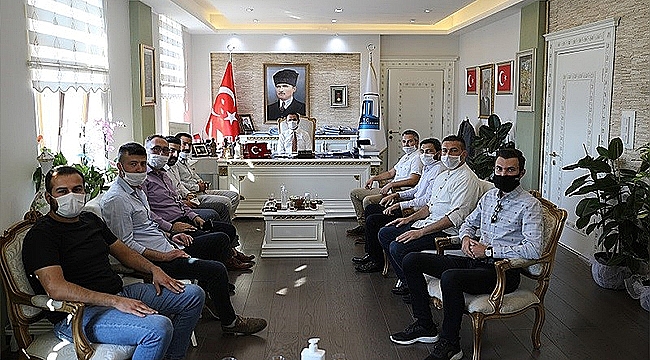 ÇANAKKALE 1915 RUHU GENÇLİK PLATFORMU, VALİ AKTAŞ'I ZİYARET ETTİ