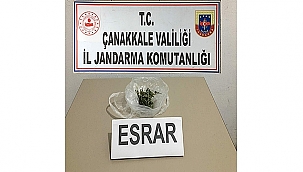 ÇANAKKALE'DE UYUŞTURUCU OPERASYONU