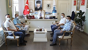 ÇANAKKALE SOSYAL GELİŞİM GENÇLİK VE SPOR KULÜBÜ DERNEĞİNDEN VALİ AKTAŞ'A ZİYARET