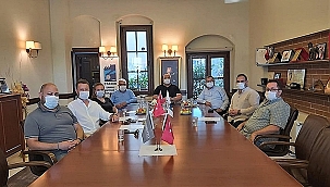 ÇASİAD YÖNETİM KURULU ZİYARETÇİLERİNİ AĞIRLADI