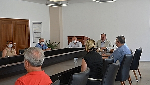 CHP İL YÖNETİMİ VE ATATÜRKÇÜ DÜŞÜNCE DERNEĞİ ÇTSO'YU ZİYARET ETTİ