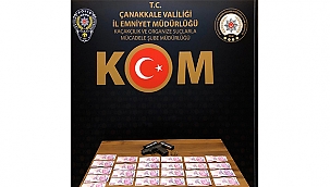 EZİNE'DE UYUŞTURUCU VE SAHTE PARA OPERASYONU 