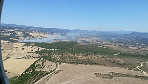 ÖZBEK KÖYÜNDE ORMAN YANGINI!