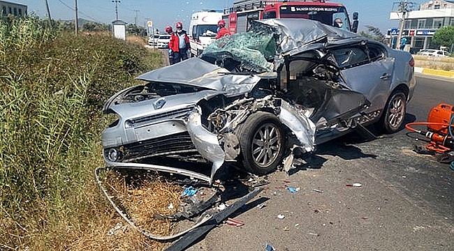 TALİHSİZ KAZA, BABA İLE KIZI AYIRDI!