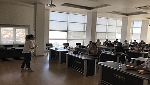 TIP ÖĞRENCİLERİNE TEMİZLİK EĞİTİMİ VERİLDİ