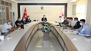 TOPRAK KORUMA KURULU TOPLANTISI VALİ AKTAŞ'IN BAŞKANLIĞINDA GERÇEKLEŞTİRİLDİ