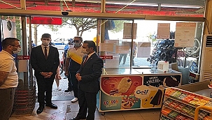 VALİ AKTAŞ, ECEABAT İLÇESİNDE KORONAVİRÜS DENETİMLERİNDE BULUNDU